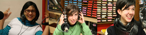 inthestudio photos of radio team members in the studio
