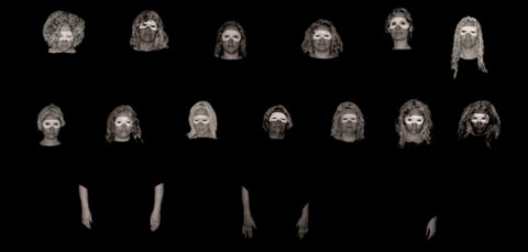 Panel of Women in Mourning