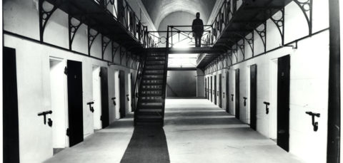 Black and white photo of Goulbourn Jail