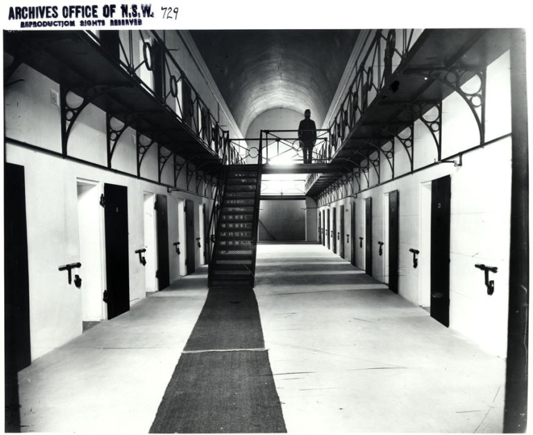 Black and white photo of Goulbourn Jail