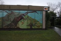 Photo of mural outside Woolum Bellum College, Morwell - Koorie Pathways School