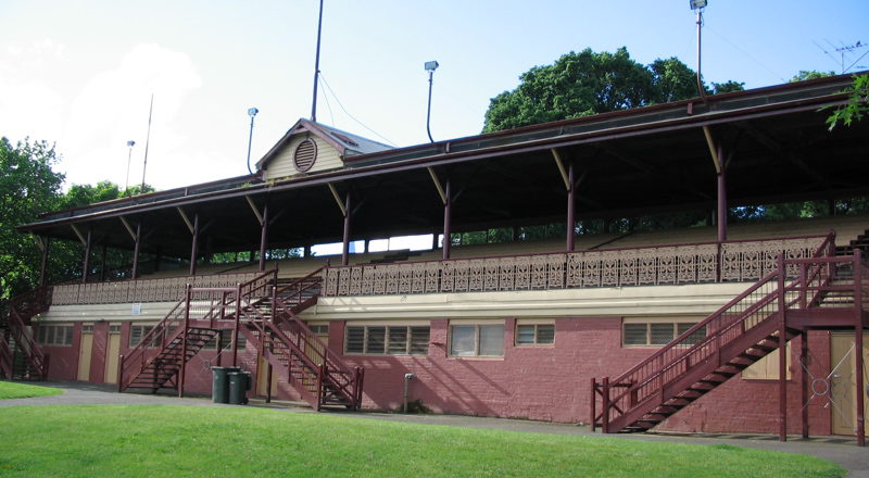 Photo of the Fitroy Cricket Ground Grandstand - home of the Fitzroy Football Club
