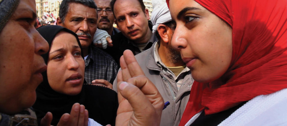 Photo from Words of Witness, film about Egypt's Revolution and Social Media
