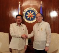 Duterte and Aquino
