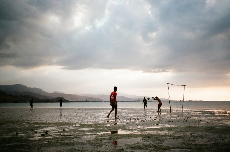 Beach near the Dili suburb of Bidau Santa-Ana, where the LGBTIQ+ safe house Arco Iris (‘Rainbow’) has been established.