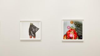 NGV Triennial 2020 installation view of Phumzile Khanyile's Plastic Crowns series 2016, National Gallery of Victoria, Melbourne. Bowness Family Fund for Photography, 2019