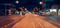 Melbourne tram tracks